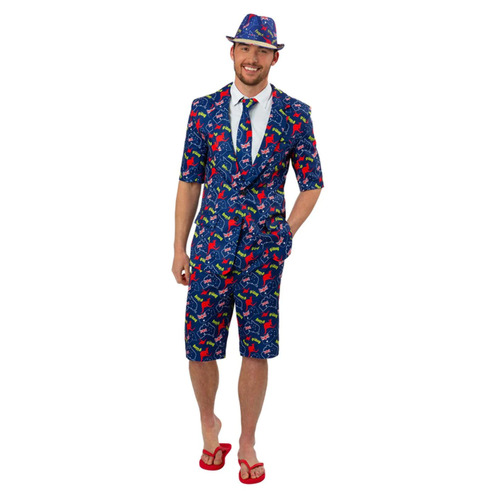 Australia Flag G'Day Stand Out Suit Adult Costume Size: Medium