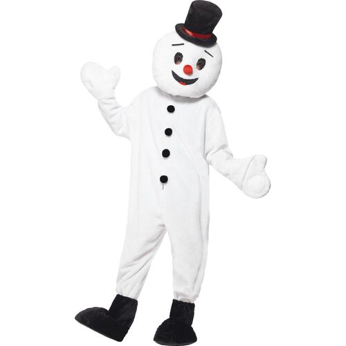 Snowman Mascot Adult Costume Size: One Size