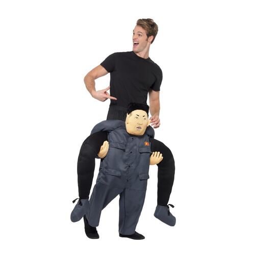 Dictator Piggy Back Adult Costume Size: One Size Fits Most