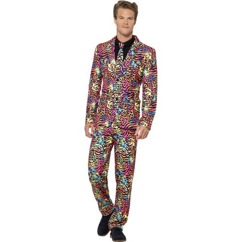 Neon Adult Stand Out Costume Suit Size: Medium