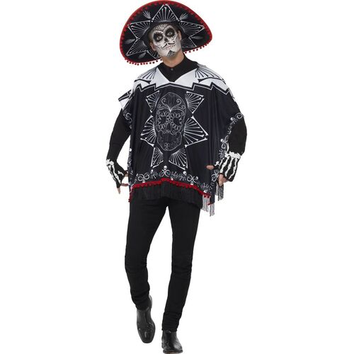 Day of the Dead Bandit Adult Costume