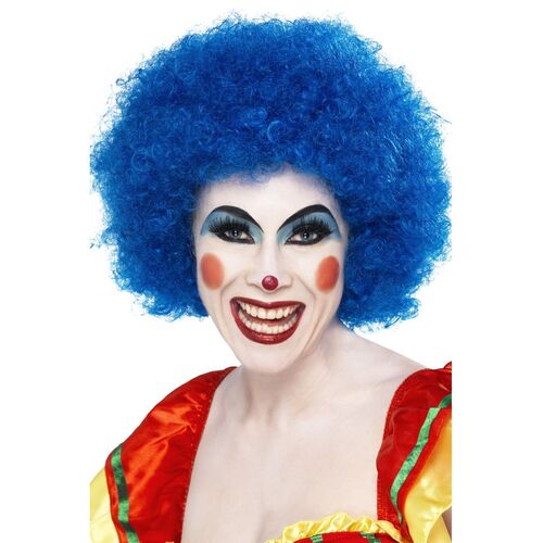 Afro Blue Wig 