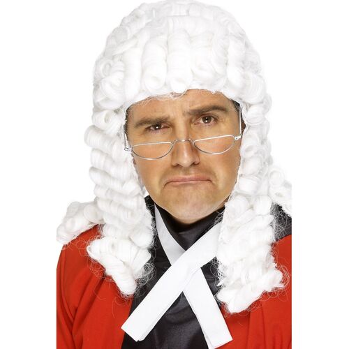 Judge's Wig Costume Accessory