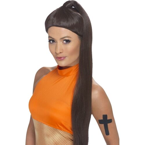 Sporty Power Wig Costume Accessory