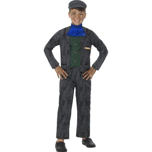 Horrible Histories Miner Child Costume Size: Large
