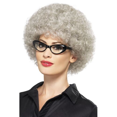 Granny Perm Wig Costume Accessory