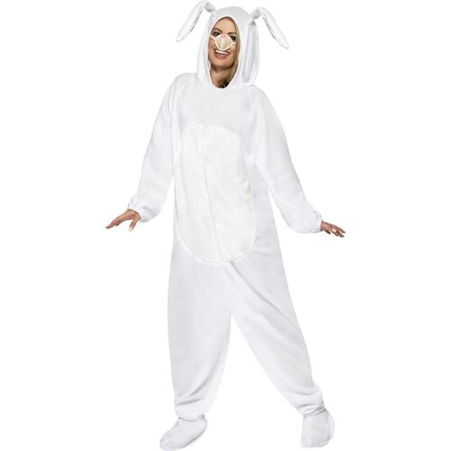 White Rabbit Adult Costume Size: Large