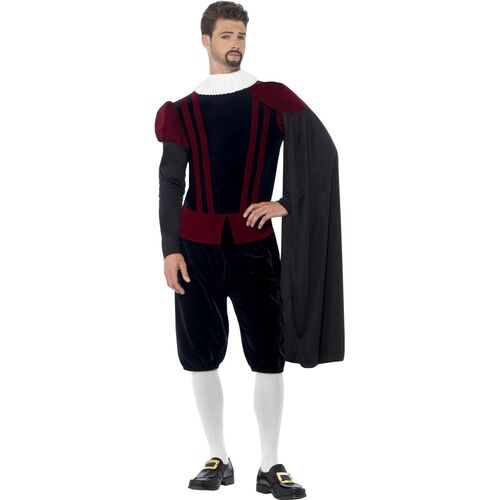 Tudor Lord Deluxe Adult Costume Size: Medium