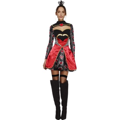 Alice In Wonderland Queen Of Hearts Adult Costume Size: Medium