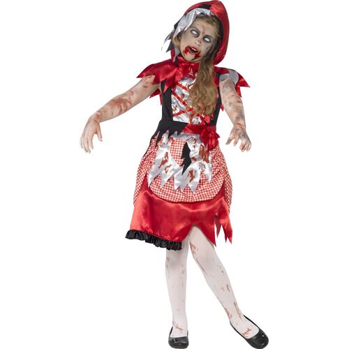 Little Red Riding Hood Zombie Child Costume Size: Large