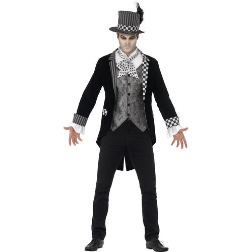 Alice In Wonderland Dark Hatter Deluxe Adult Costume Size: Medium