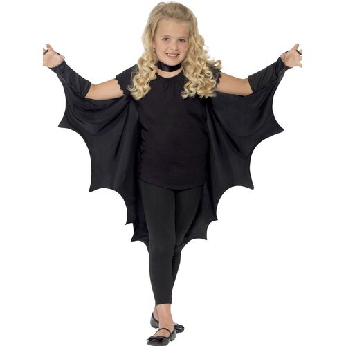 Vampire Bat Black Wings Child Costume