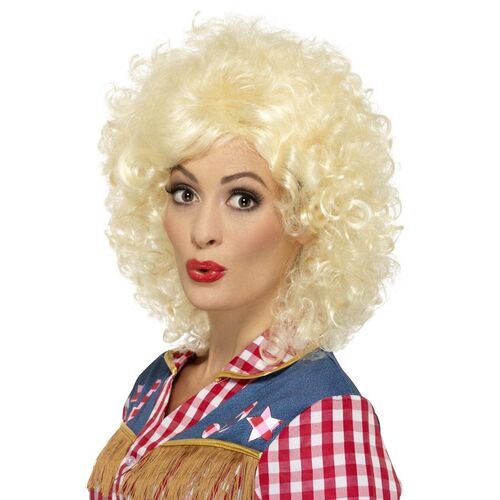 Rodeo Doll Blonde Wig Costume Accessory 