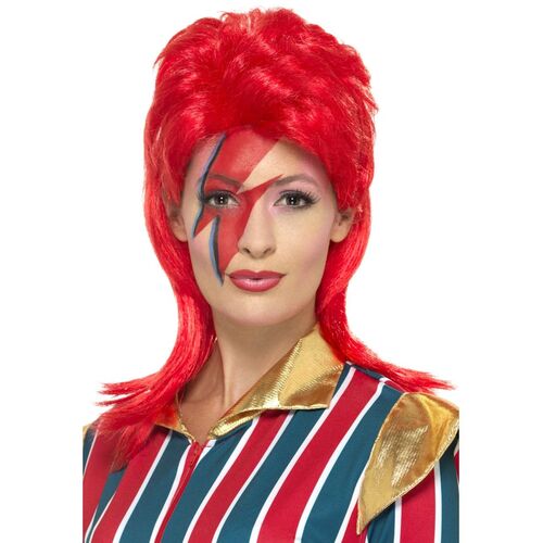Space Superstar Wig Costume Accessory