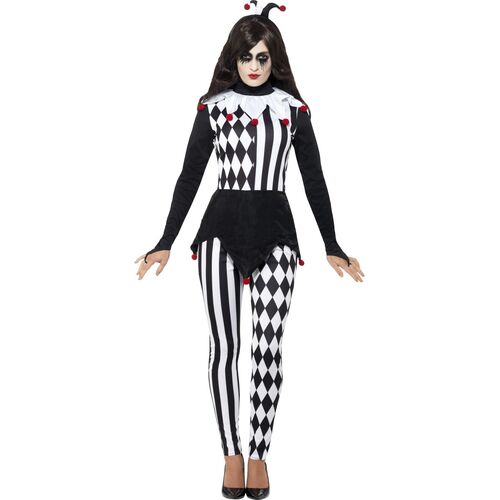 Female Jester Adult Costume Size: Medium