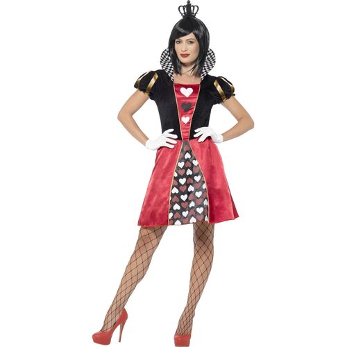 Alice In Wonderland Queen Of Hearts Adult Costume Size: Large
