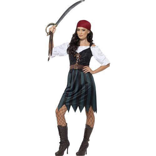 Pirate Deckhand Adult Costume Size: Large