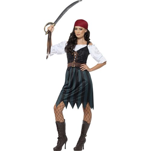 Pirate Deckhand Adult Costume Size: Small