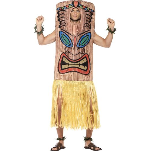 Tiki Totem Adult Costume Size: One Size Fits Most