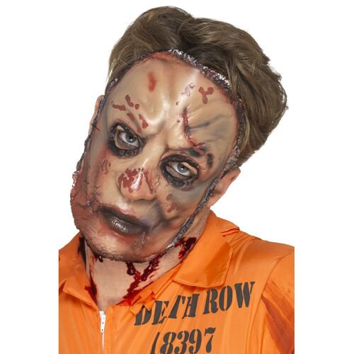 Zombie Flesh Full Face Mask Costume Accessory