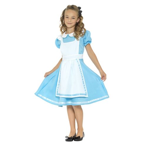 Alice In Wonderland Alice Princess Dress Child Costume Size: Large