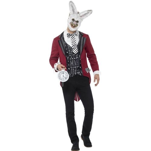 Alice In Wonderland White Rabbit Deluxe Adult Costume Size: Medium