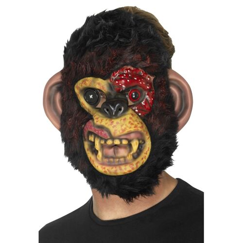 Zombie Chimp Mask Costume Accessory