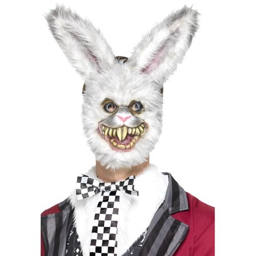 Alice In Wonderland White Rabbit Evil Adult Mask