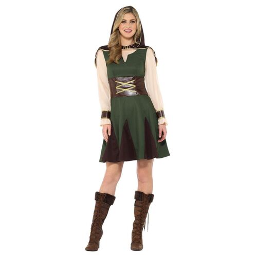 Robin Hood Lady Adult Costume Size: Medium