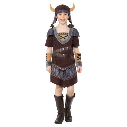 Viking Girl Child Costume Size: Small