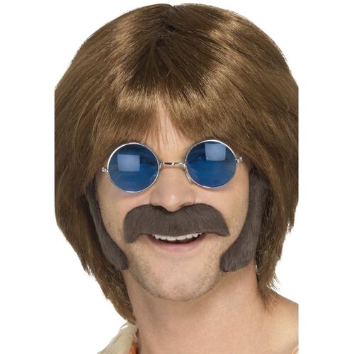Brown Hippie Disguise Costume Accessory Set