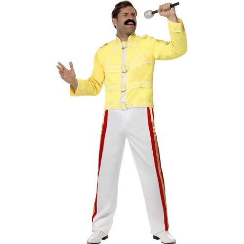 Queen Freddie Mercury Adult Costume Size: Large