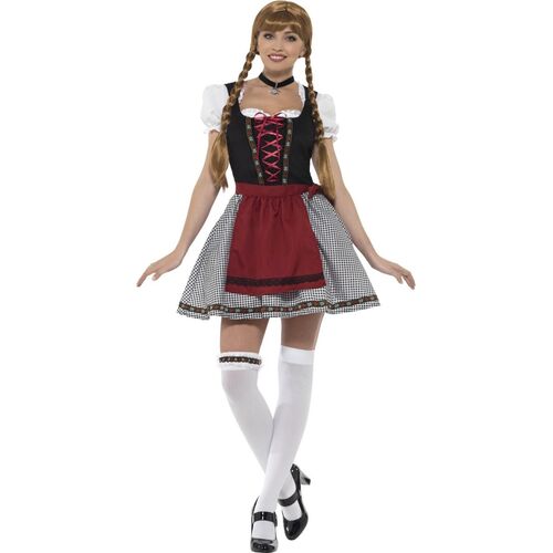 Fraulein Bavarian Adult Costume Size: Medium