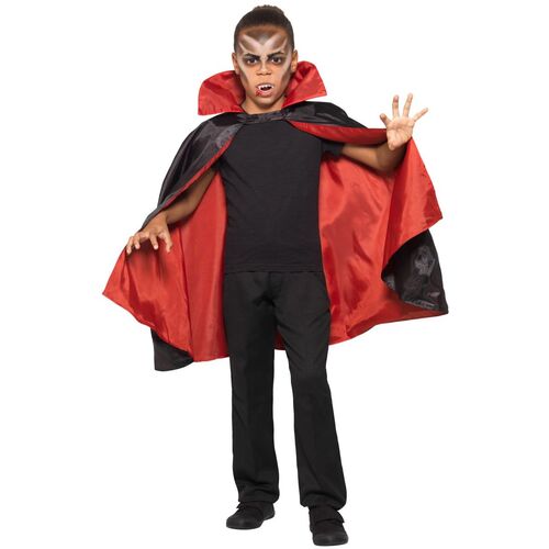 Reversible Vampire Child Cape Costume Accessory