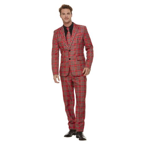 Tartan Adult Stand Out Costume Suit Size: Extra Large