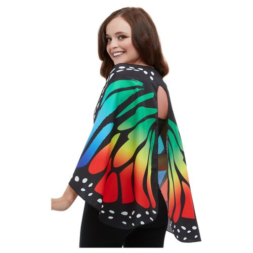 Monarch Butterfly Fabric Wings Costume Accessory