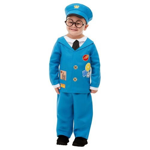 Postman Pat Child Costume Size: Toddler Medium