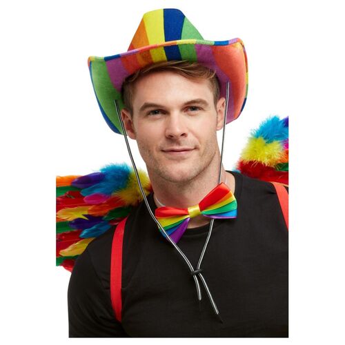 Rainbow Stetson Hat Costume Accessory
