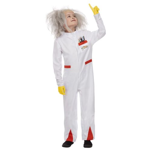 Back To The Future Doc Child Costume Size: Large