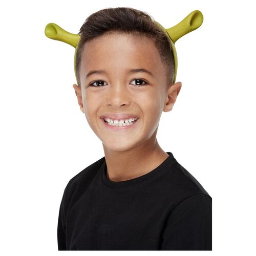 Shrek Ears On Headband Child Costume Accessory