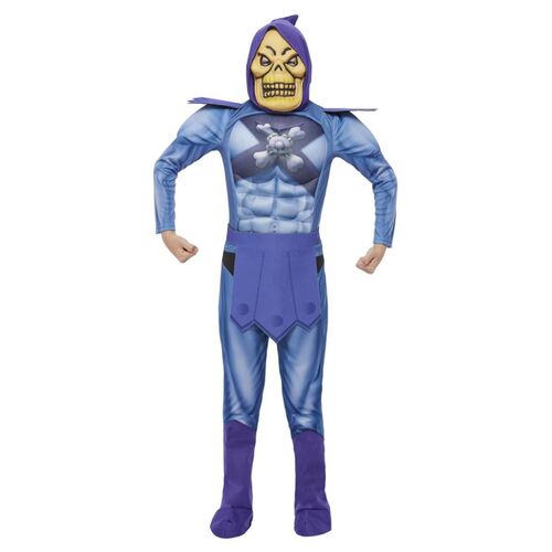 He-Man Skeletor Child Costume with EVA Chest Size: Large