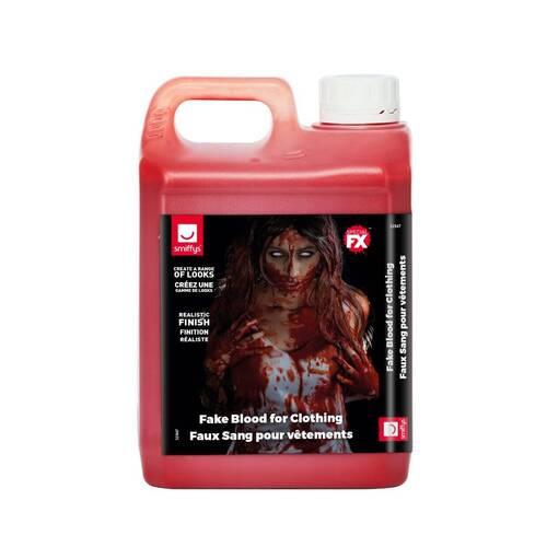 Clothing Fake Blood 2ltr Halloween Special Effects
