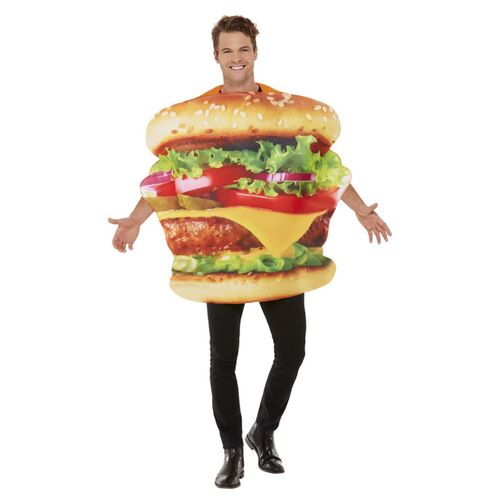 Burger Adult Costume Size: One Size Fits Most