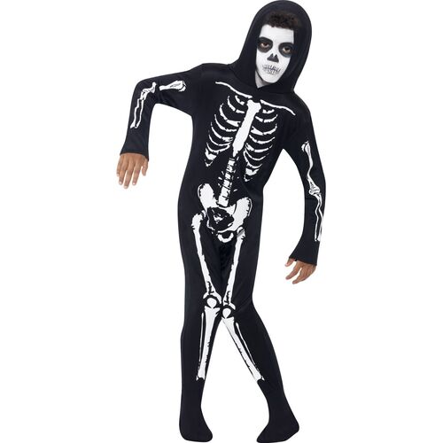 Skeleton Child Costume Size: Large