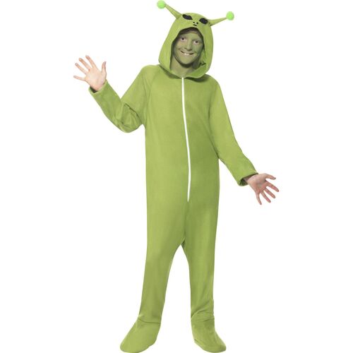 Alien All in One Child Costume Size: Large