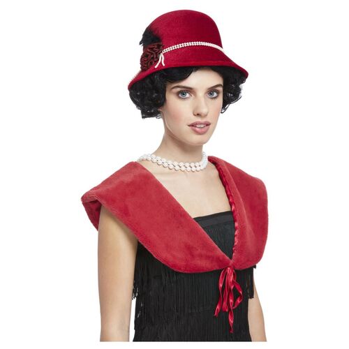 1920's Instant Costume Accessory Set Berry