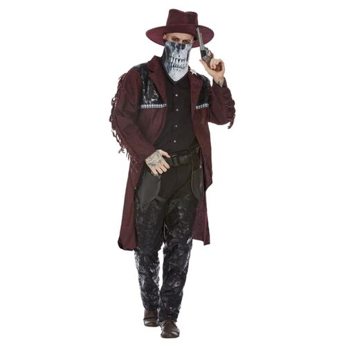 Dark Spirit Western Cowboy Deluxe Adult Costume Size: Extra Large
