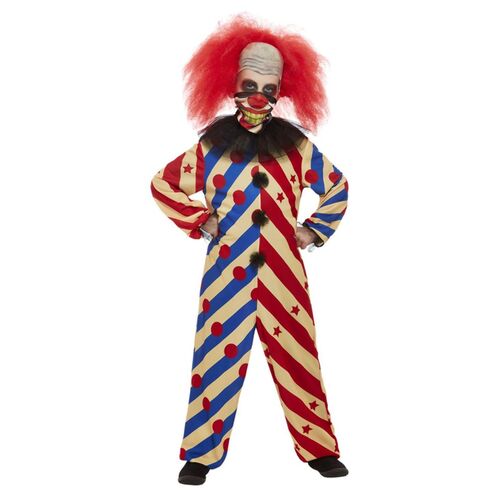 Creepy Clown Child Costume Size: Small