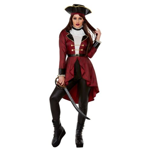 Swashbuckler Deluxe Pirate Adult Costume Size: Medium