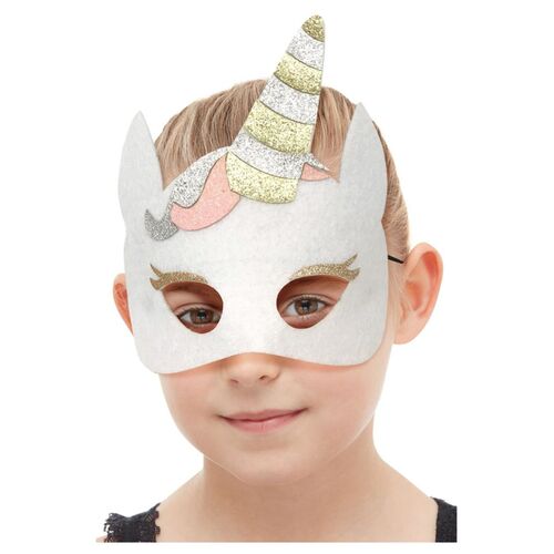 Unicorn Felt Mask Costume Accessory